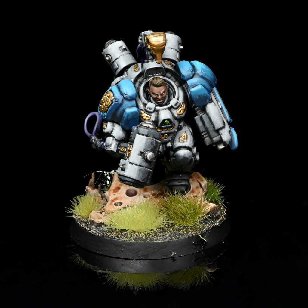 Warhammer 40k Leagues of Votann Ûthar the Destined - painted!