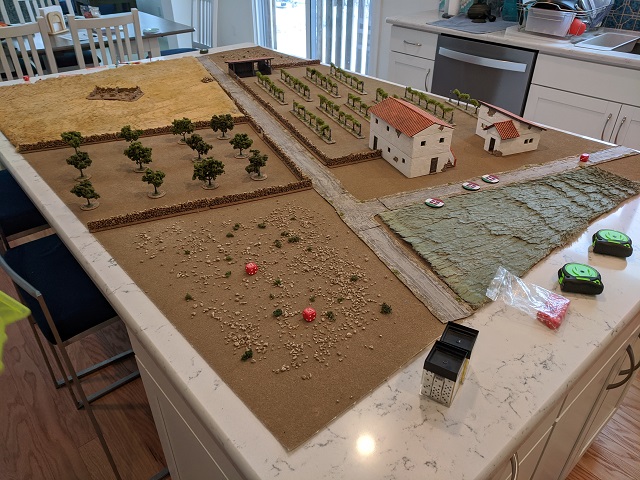 Operation Husky Sicily Demo Table