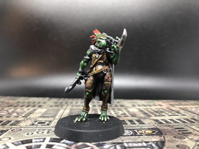 Kroot Warrior &ndash; Farstalker Kinband &ndash; Kill Team &ndash; Tau Empire &ndash; Non Assemblato