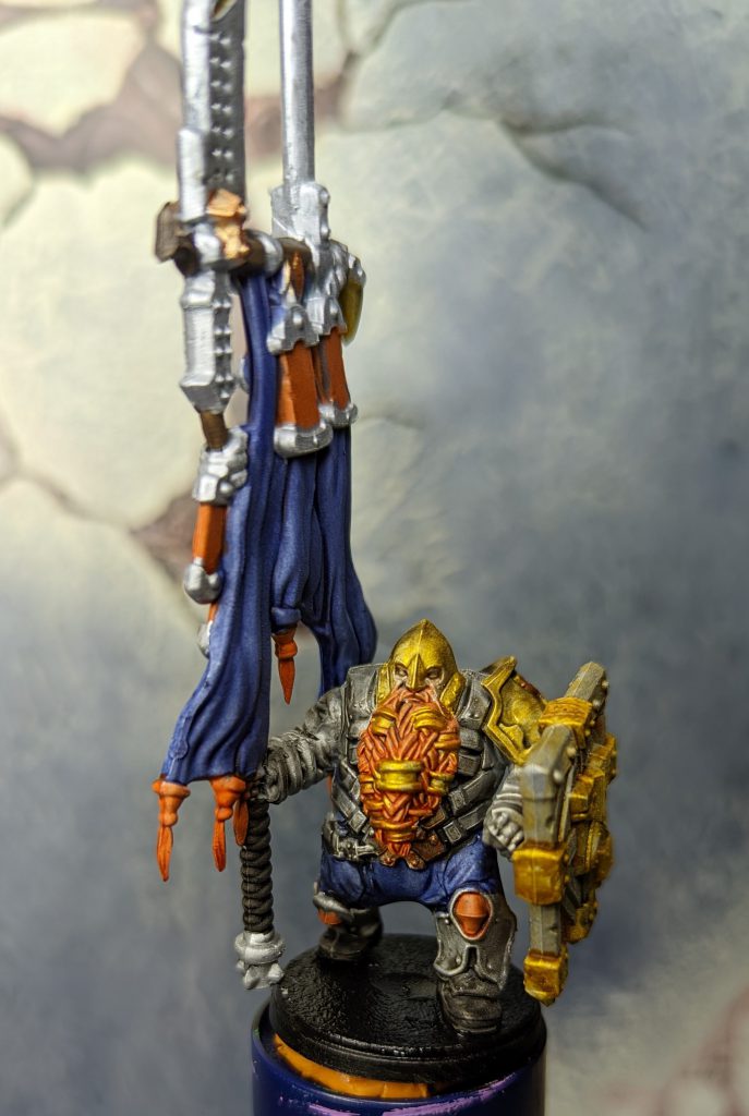 Dweghom Hold Warrior Banner Bearer