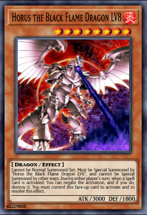 Yu-Gi-Oh! GOAT Format Deck Profile: Horus The Black Flame Dragon 