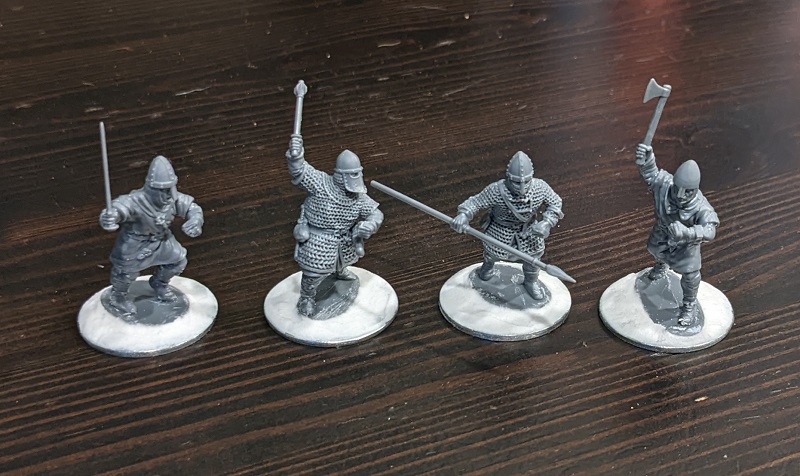 Assembled Victrix Norman Warriors