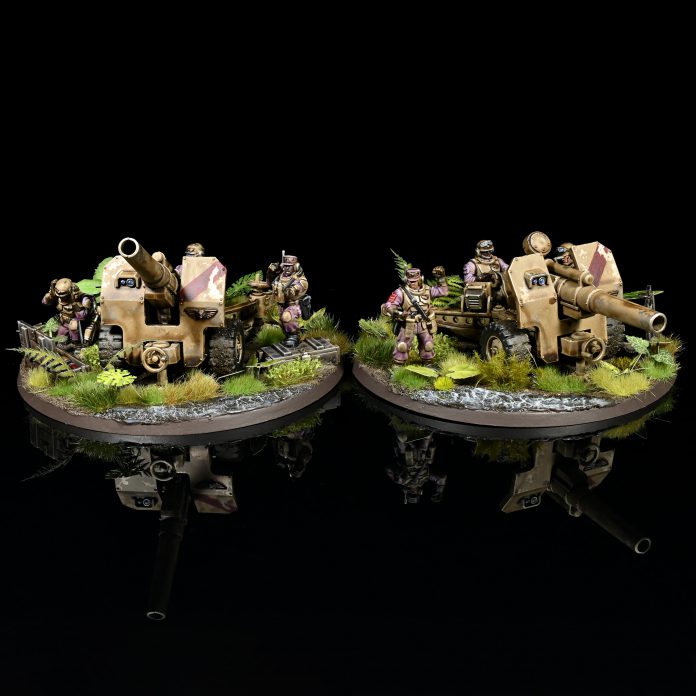 What are these astra militarum models shown in a recent warhammer