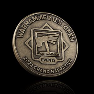 Warhammer US Open 2022 Grand Narrative Event Coin