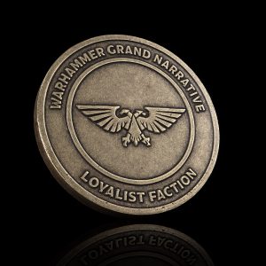 Warhammer US Open 2022 Grand Narrative Loyalist Coin