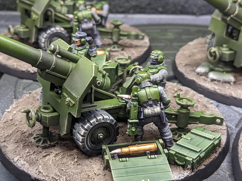 Games Workshop Warhammer 40K Astra Militarum Army Set Cadia Stands