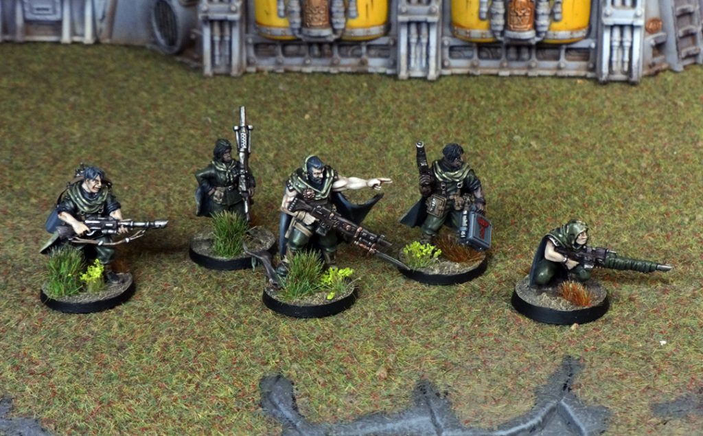 Imperial Guard command squad