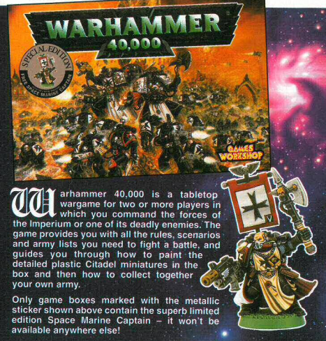 Games Workshop ~ World Of Hobby Games WARHAMMER Magazine Booklet 1996 ~  ORIGINAL