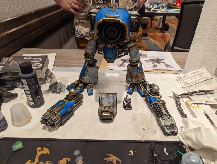 Painting and Playing a Warhound: Princeps Kevin recaps the Warhammer ...