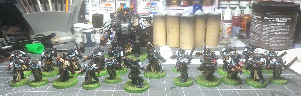 Black Templars models