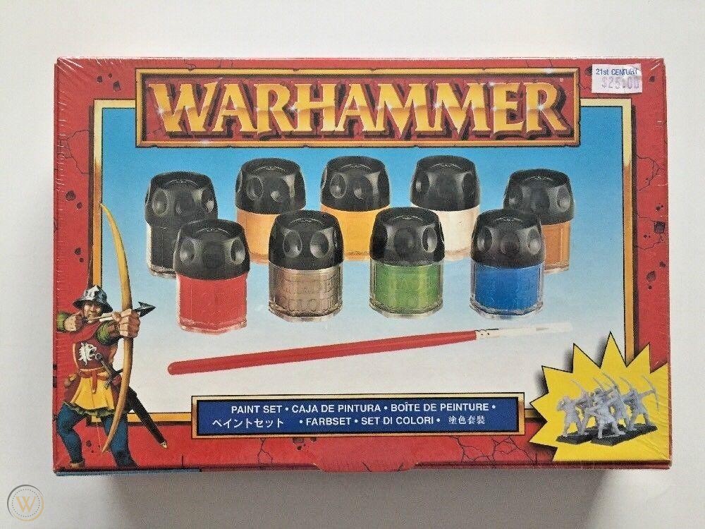 Warhammer Fantasy 5th Edition Paint Set