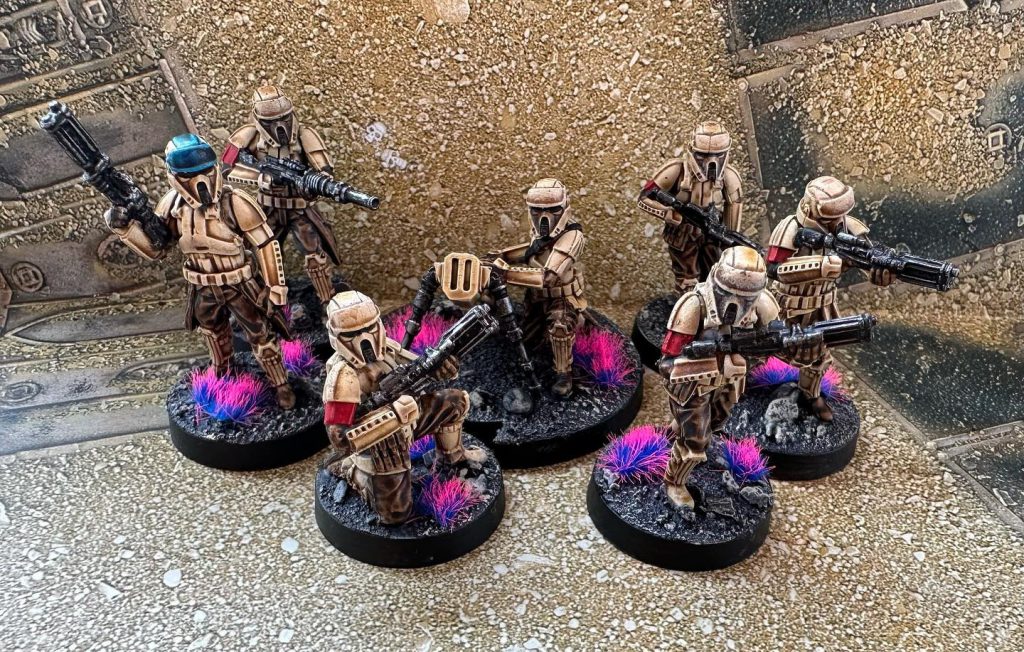 Star Wars Legion Empire Shoretroopers. Credit: Magos Sockbert