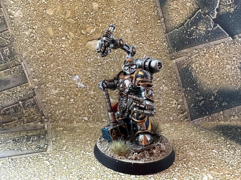 Iron Warriors 30k HH Barabas Dantioch. Credit: Magos Sockbert.