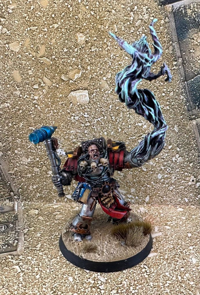 Sorceror Librarian Iron Warriors 30k HH Credit: Magos Sockbert