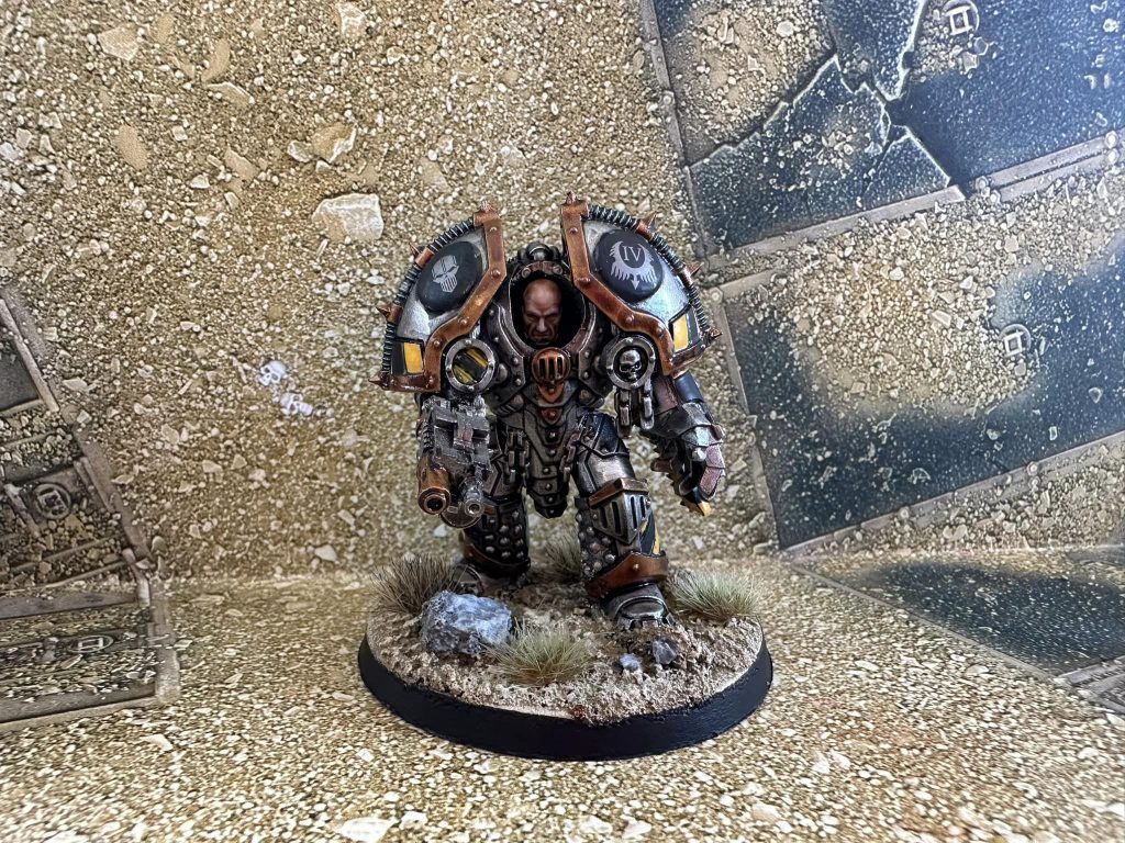 Iron Warriors 30k HH Erasmus Golg. Credit: Magos Sockbert.