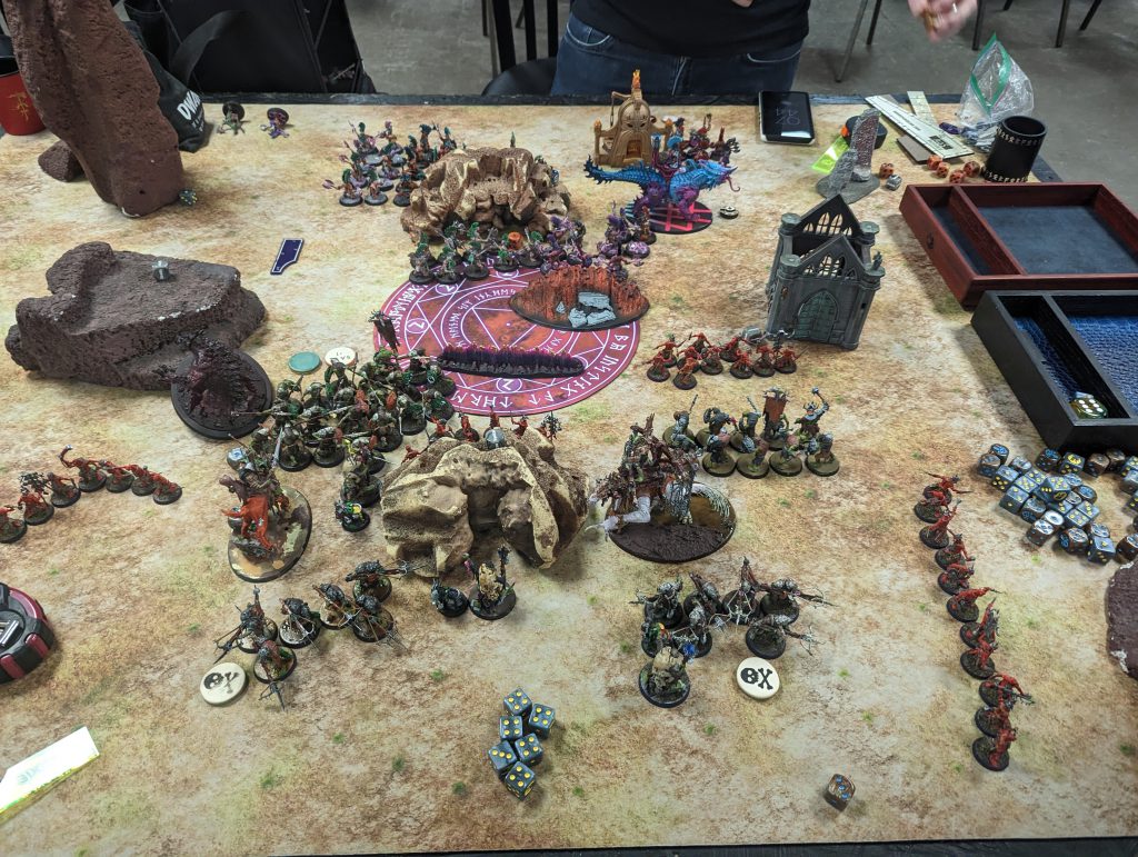 Fyreslayers vs. Kruleboyz