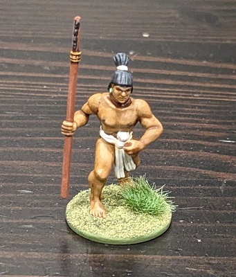WGA Aztec Warrior with spear
