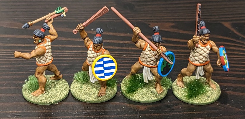 WGA low-status Aztec warriors