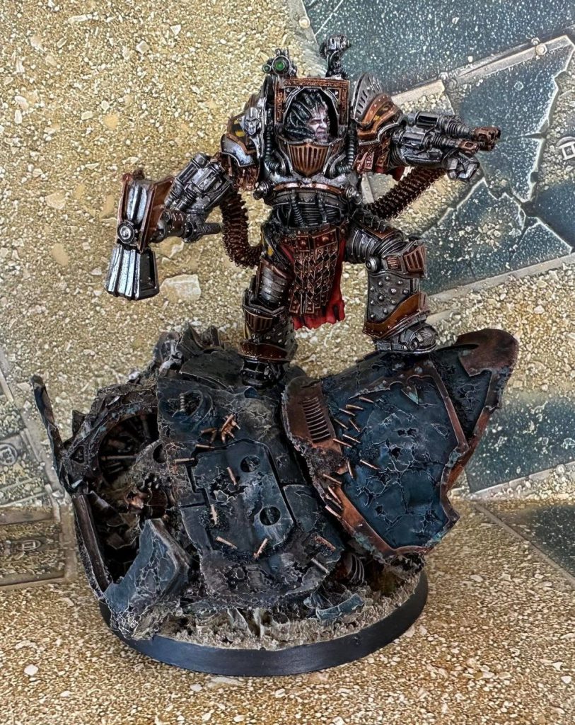 Perturabo Primarch Iron Wariors HH 30k Credit: Magos Sockbert