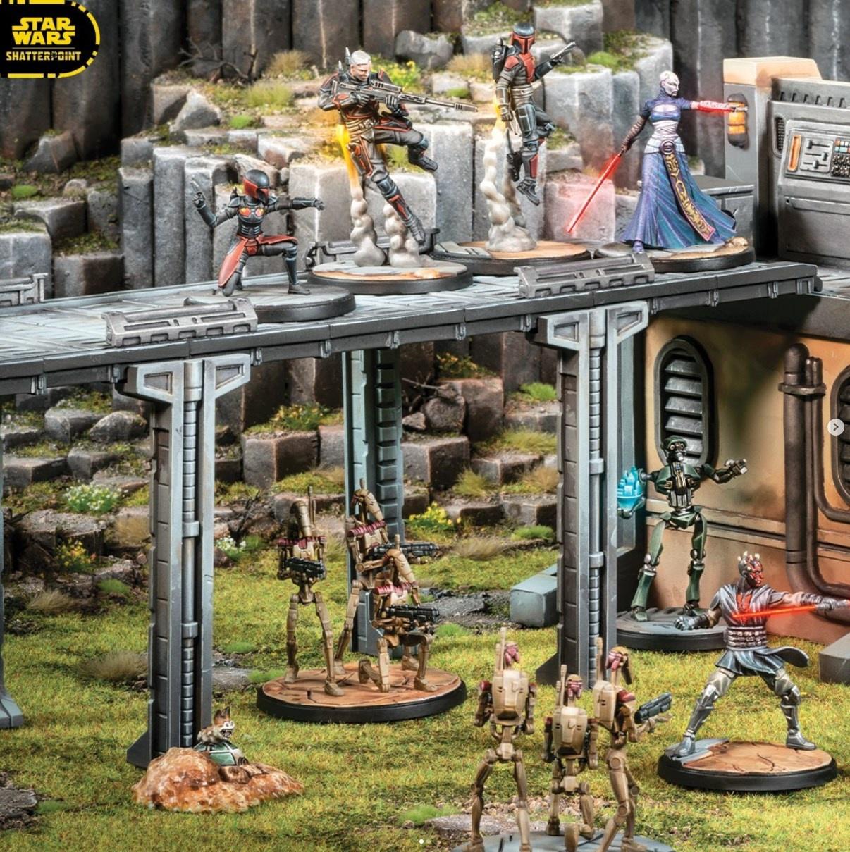Star Wars: Shatterpoint - High Ground Terrain Pack – Undiscovered Realm