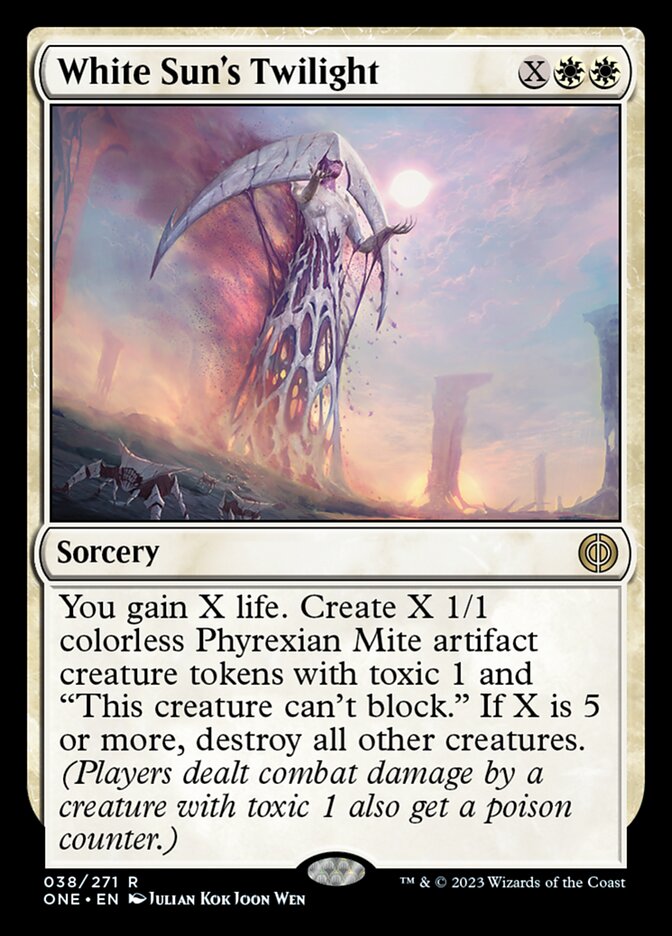 Mite Overseer from Phyrexia: All Will Be One Variants Spoiler