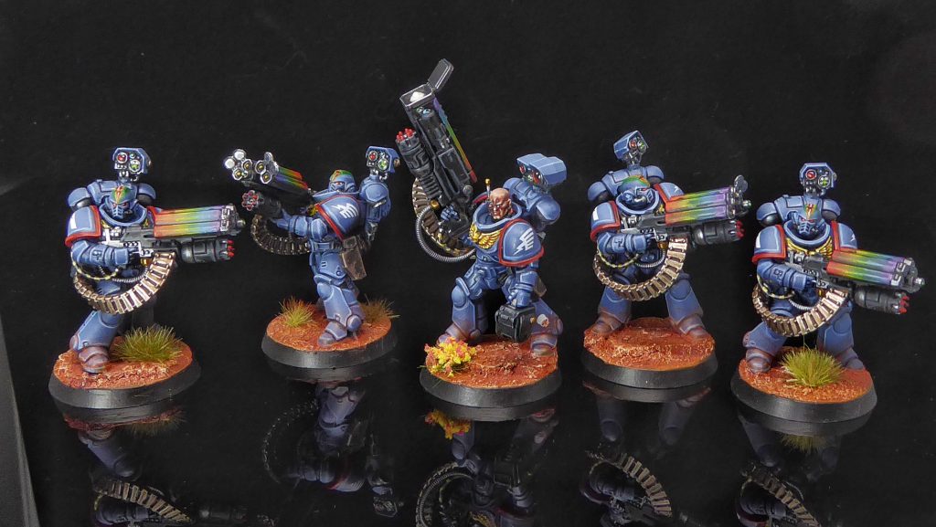 Desolation Squad in the scheme of the Rainbow Warriors