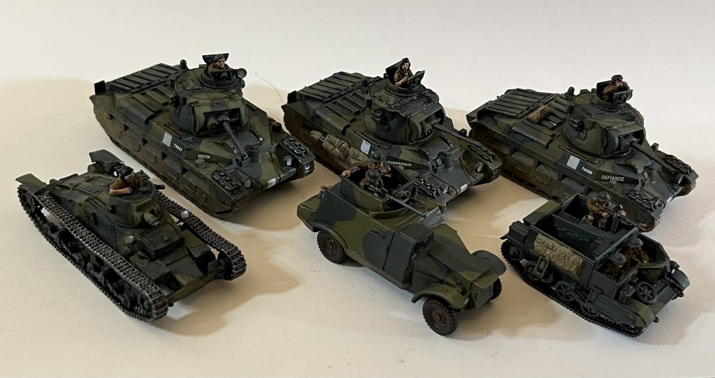 BEF vehicles - nearly done.