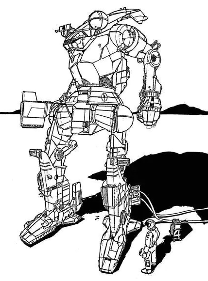 BattleTech TR3025 Hatchetman art