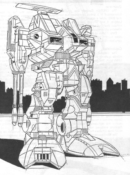 BattleTech TR: 3025 Rifleman Art