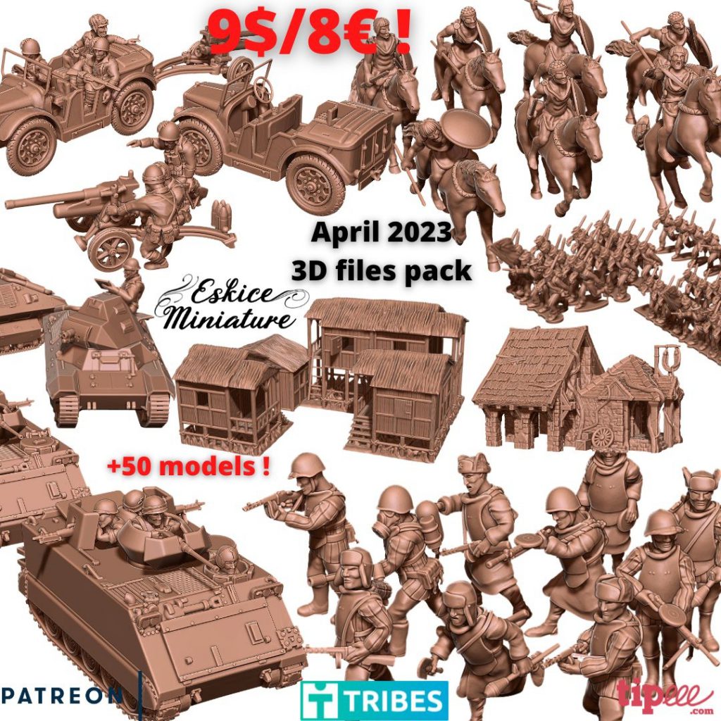 Eskice Miniatures - April Release