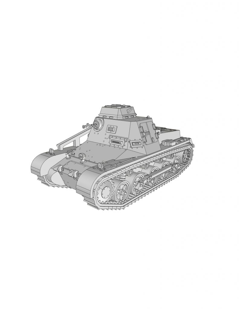 Fighting Vehicles - A 2 SERIE Kl Pz Bef Wg