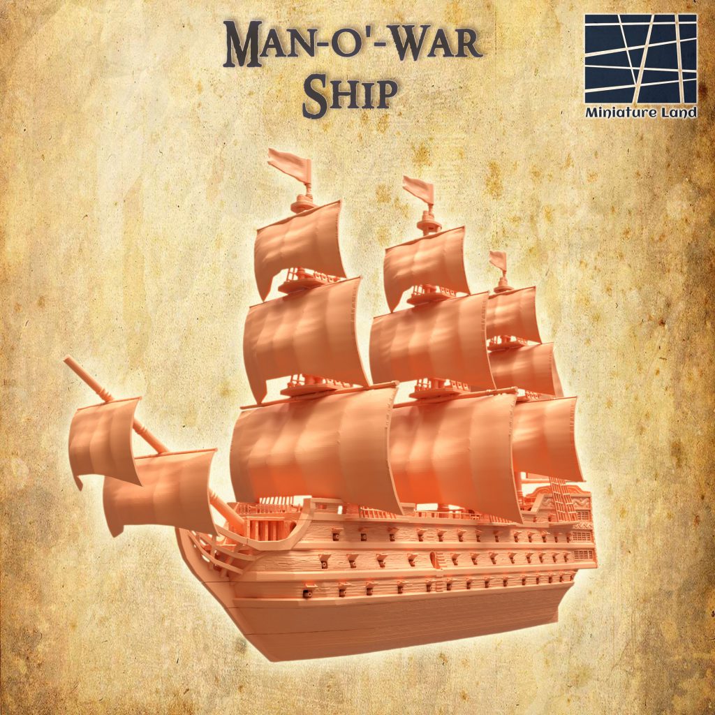 MiniatureLand - Man-o'-war