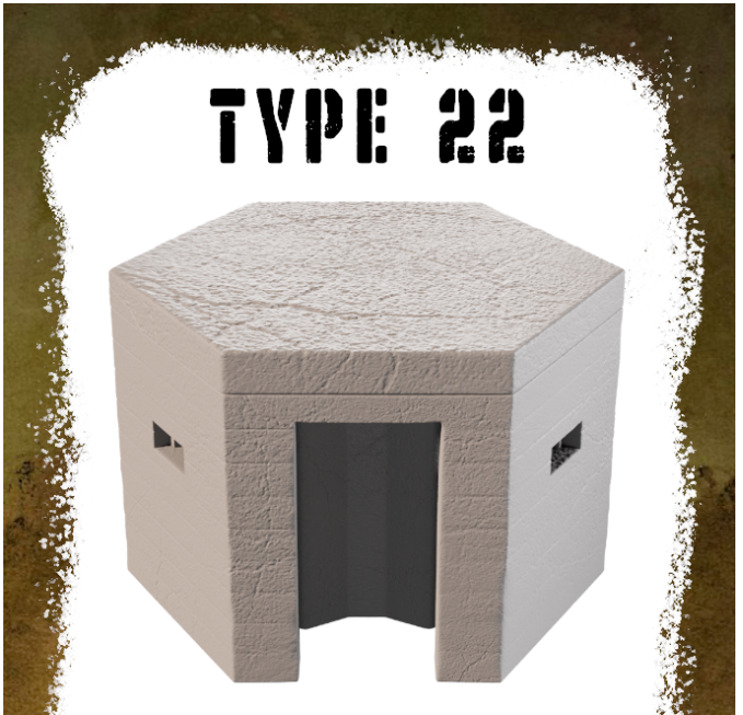 Tabletop Printables - British Bunkers