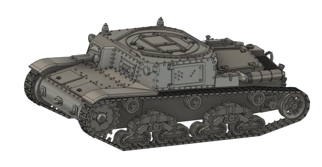 Tiger Ace - Italian Tank