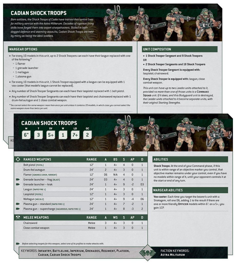 Which units will work in 10th edition for Astra Militarum, beginner's  guide