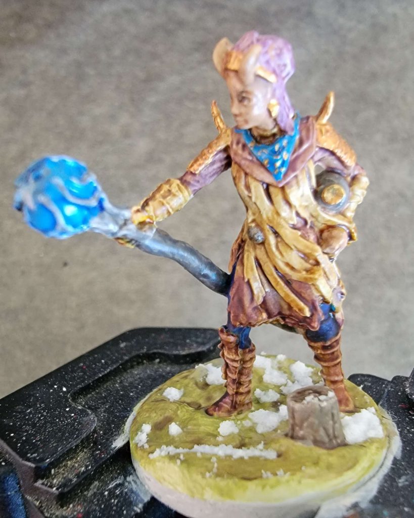 How to Paint: Frosthaven Mini Deathwalker 7