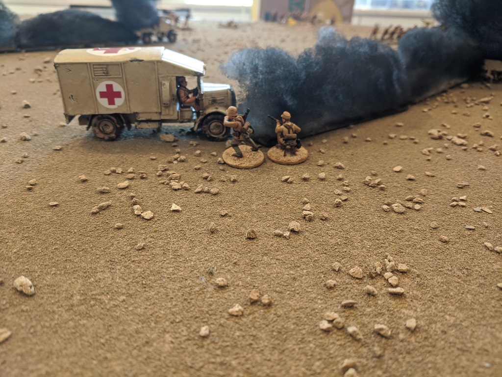 COC AAR - Germans capture British ambulance