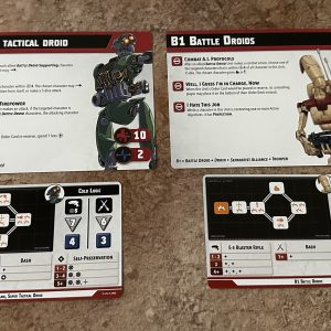 Shatterpoint Unit and Combat Cards