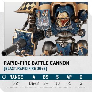 Imperial Knights Battle Cannon