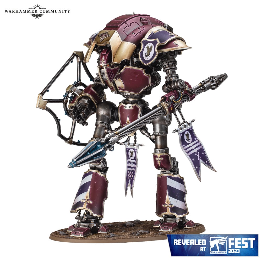 Plastic Knight Lancer Warhammer Fest
