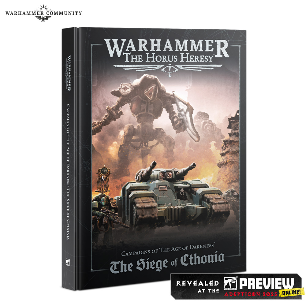 Horus Heresy Siege of Cthonia Supplement Review | Goonhammer