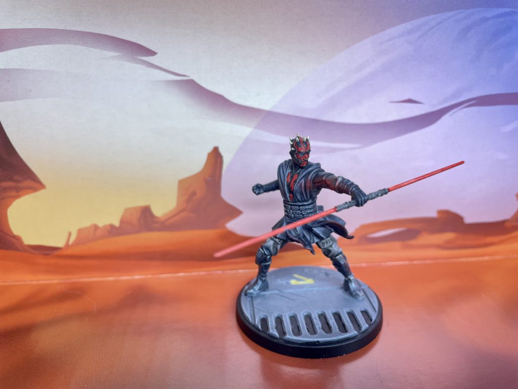 Darth Maul painted for Shatterpoint