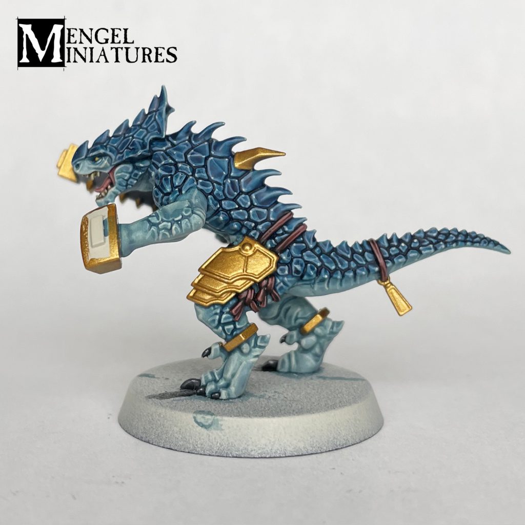 Mengel Miniatures Painting Abroad: Saurus Warrior Painting Tutorial