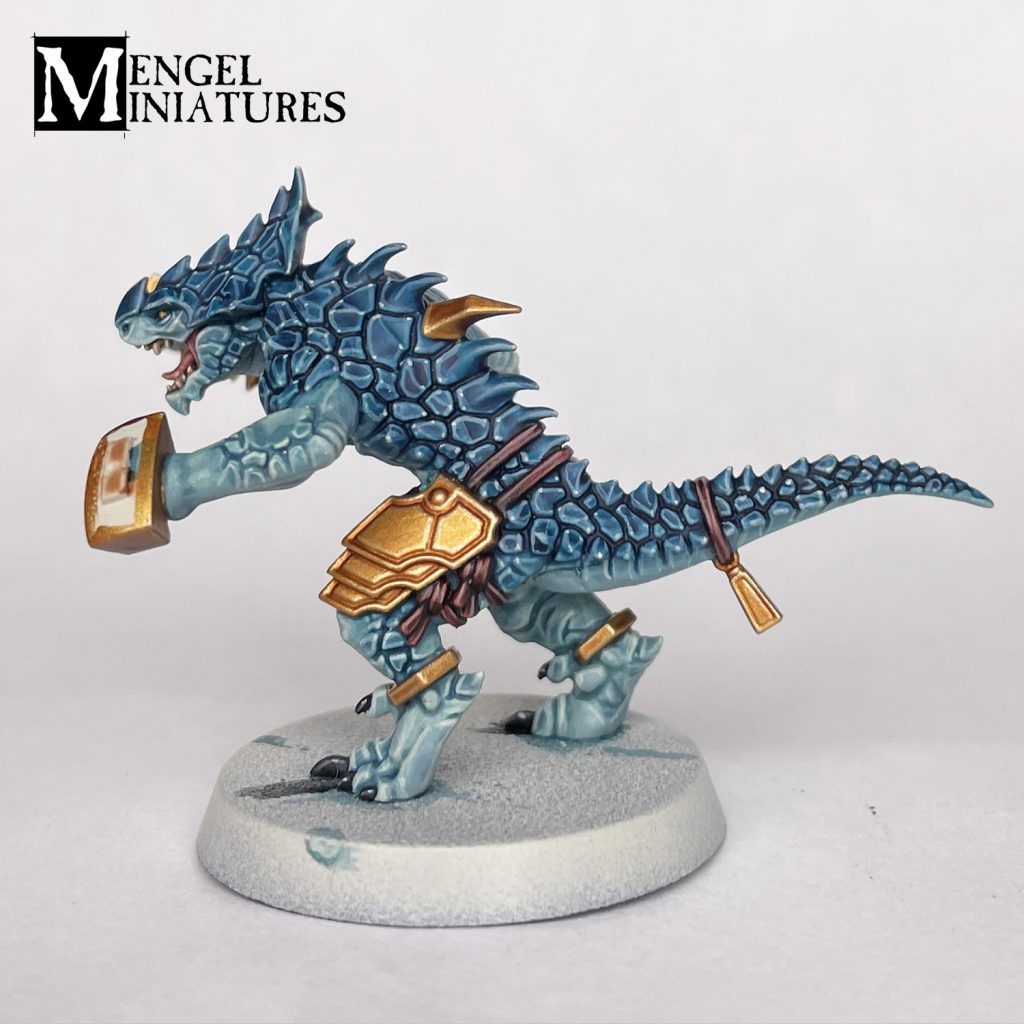 Mengel Miniatures Painting Abroad: Saurus Warrior Painting Tutorial |  Goonhammer