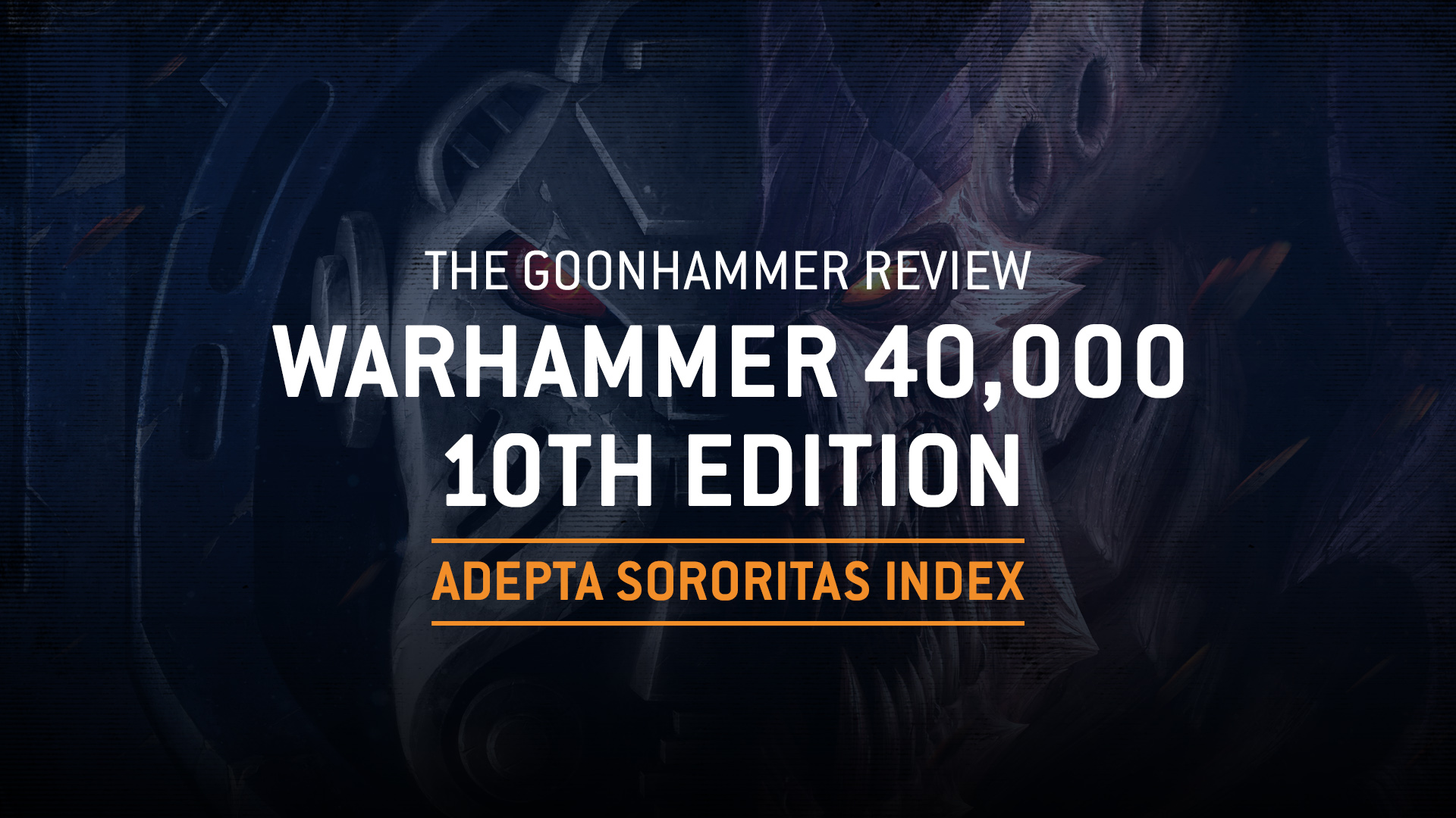 Adepta Sororitas in Warhammer 40K 10th Edition - Full Index Rules