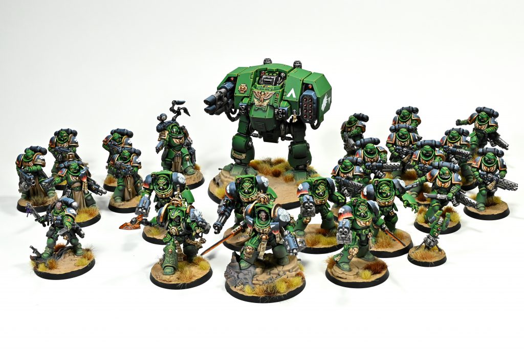 How to Start a Salamanders Army! Best Space Marine Combat Patrol Box 