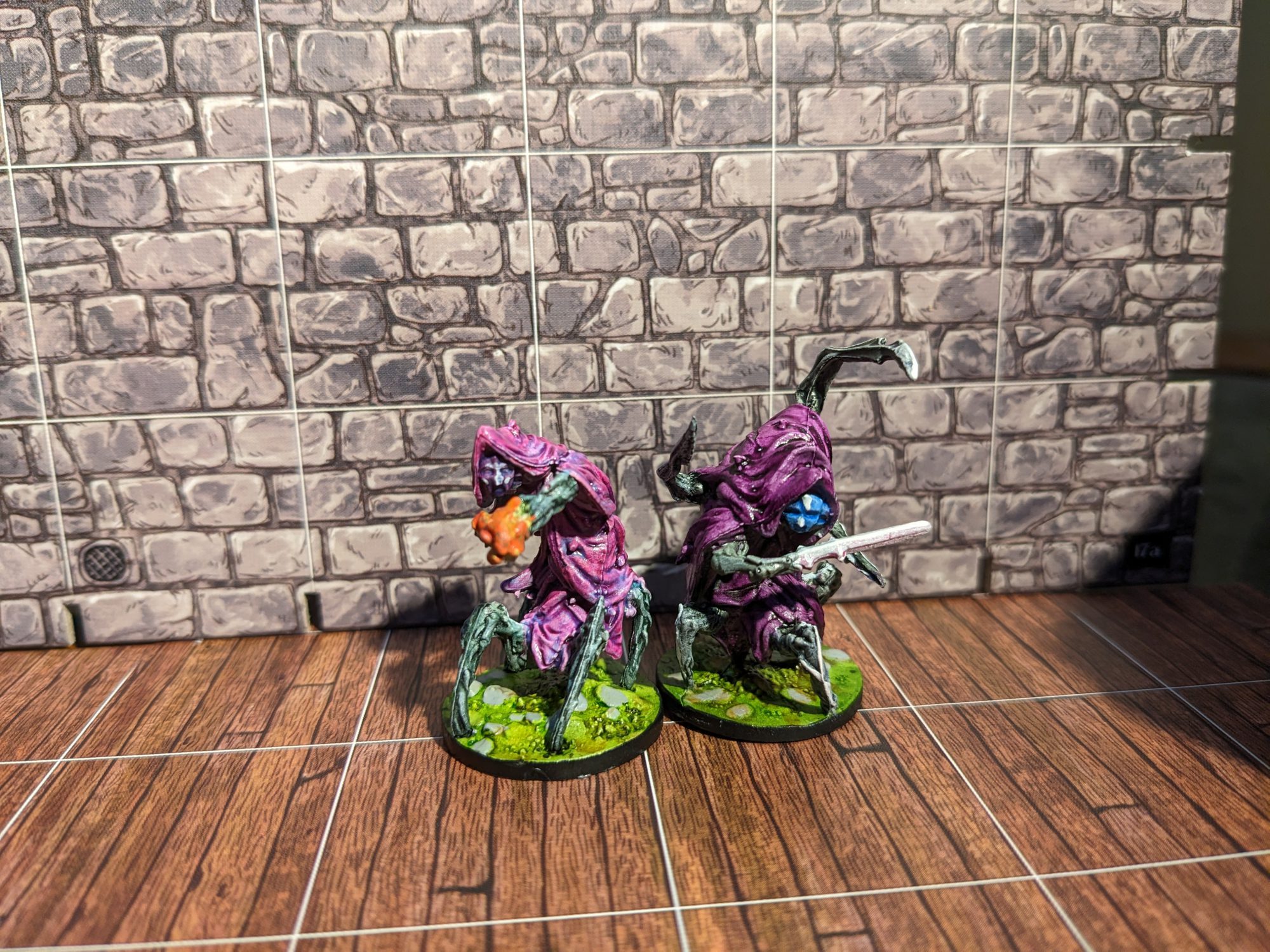 Tiefling Outlanders from Wildspire using Speed Paint 2.0 : r/minipainting