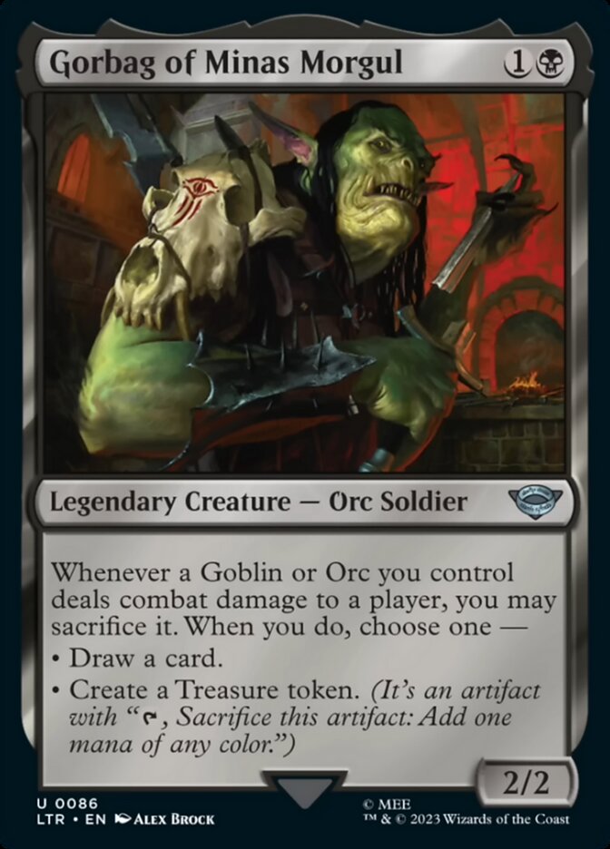 Gollum, Patient Plotter Art Card [The Lord of the Rings: Tales of Midd