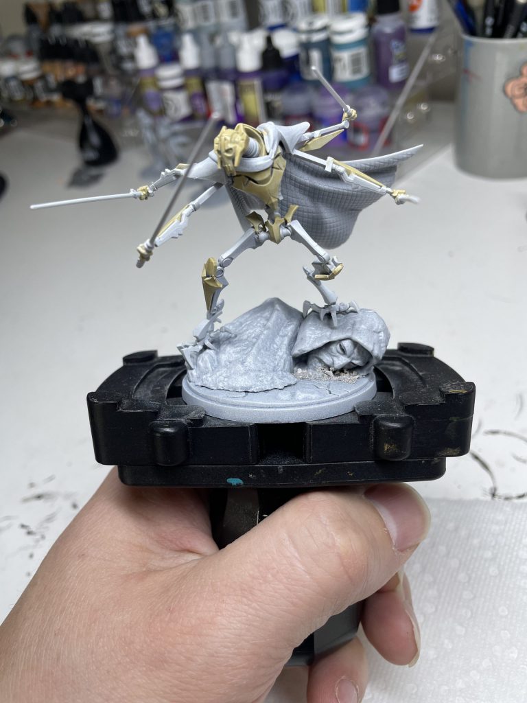 WIP Grievous for Star Wars: Shatterpoint. Credit: McBill