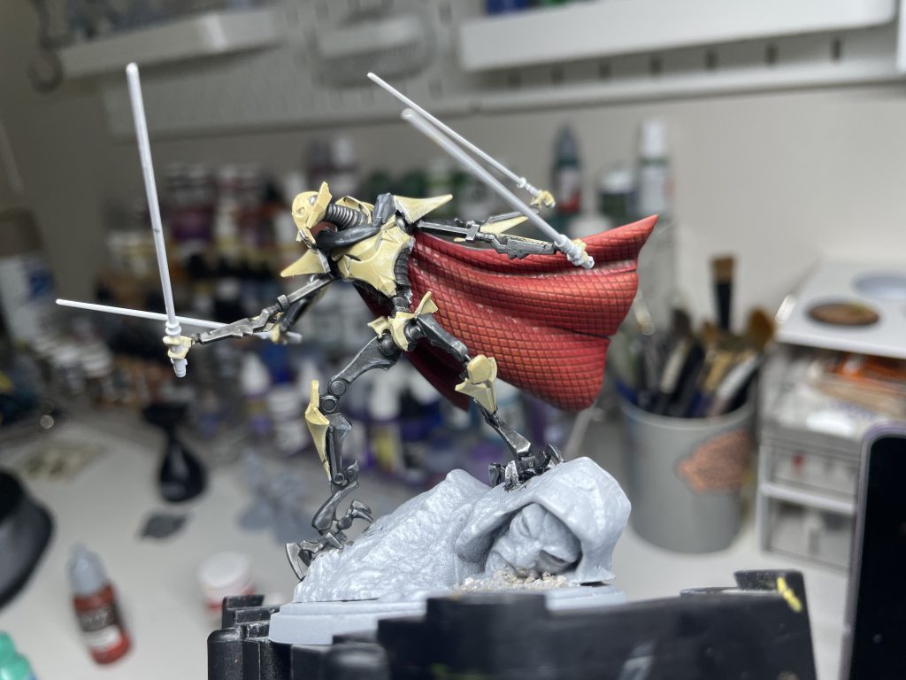 WIP Grievous for Star Wars: Shatterpoint. Credit: McBill